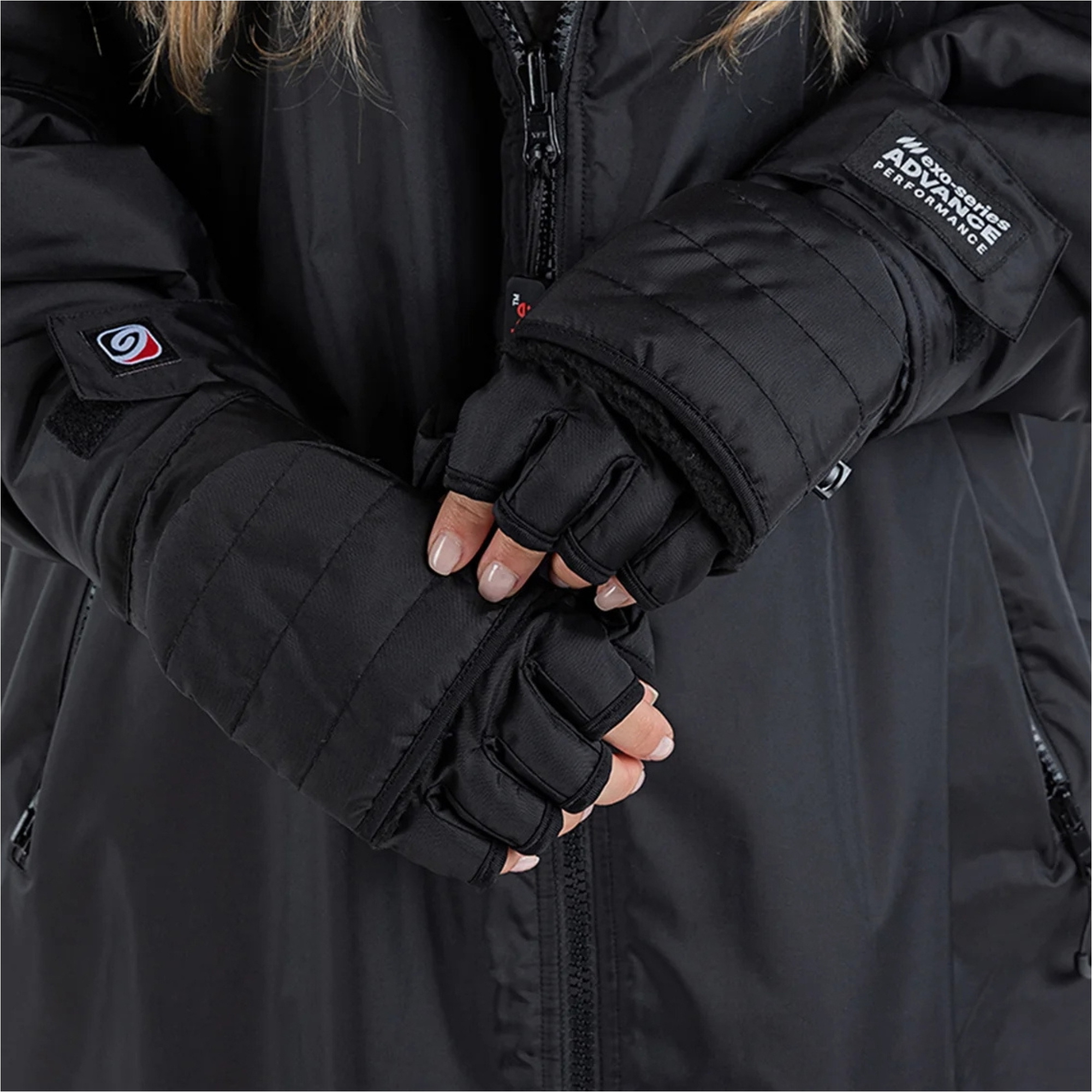 2026 Dryrobe Eco Thermische Handschoenen MITT - Black